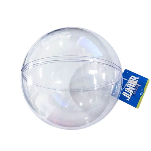 Picture of TRANSPARENT BAUBLE 12CM 60G